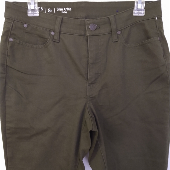 Talbots Flawless Slim Ankle Curvy Jeans NWOT - Picture 2 of 9